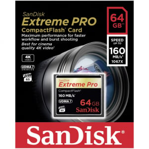 SanDisk Extreme Pro CF 64GB, 160MB/s (SDCFXPS-064G-GN6) [1]
