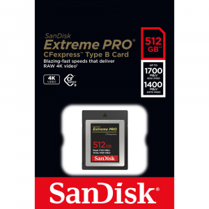 SanDisk Extreme PRO CFexpress Type B 512GB (SDCFE-512G-ANCIN) [3]