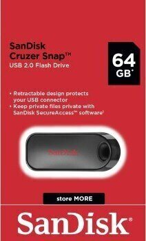 Cititoare carduri - SanDisk Cruzer Snap 64 GB SDCZ62-064G-G35