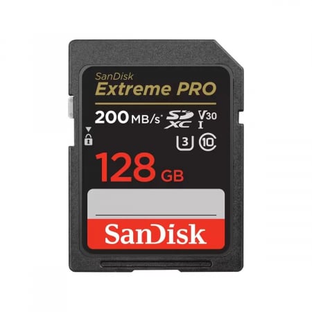 SanDisk  Extreme Pro SDXC 128GB, 200MB/s, V30, UHS-I (SDSDXXD-128G-GN4IN) [0]