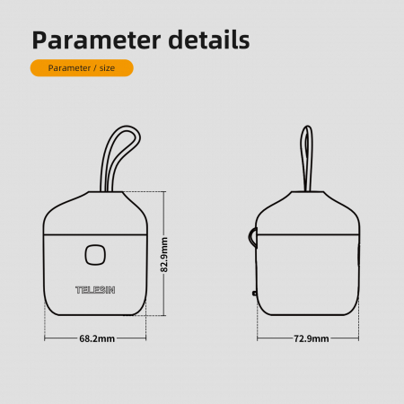 All-in Box Incarcator  & Cititor Card microSD & Cutie de pastrare pentru baterii GoPro Hero9 (fără baterie) - GP-BTR-904 [8]