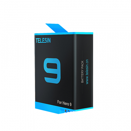 Set All-in-one Incarcator  & Cititor Card microSD & Cutie de pastrare pentru baterii GoPro Hero9 + 2 baterii Hero 9 Li-Ion pentru GoPro Hero 9 - GP-BTR-905-GY TF [8]