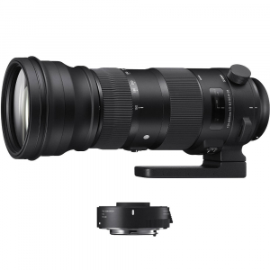 Sigma 150-600mm f/5-6.3 OS Canon [S] Sport kit cu Sigma TC-1401 1.4x [0]