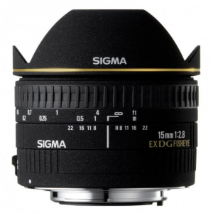Obiective DSLR - Sigma 15mm f/2.8 EX DG Fisheye Diagonal - Nikon AF-D FX