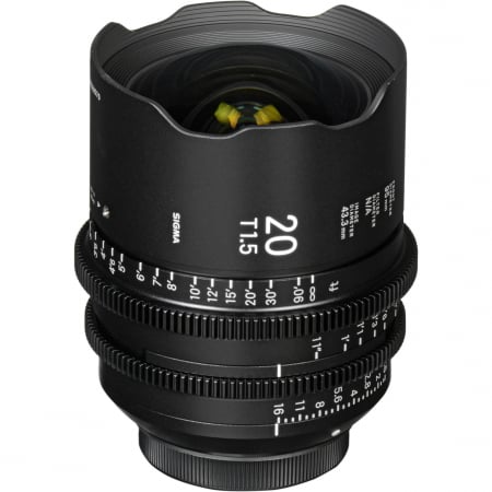 Obiective Cinematice - SIGMA  20mm T1.5 Montura Sony E - Cine Lens