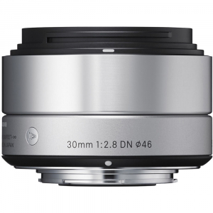 Obiective Mirorless - Sigma 30mm f/2.8 DN ART argintiu -  obiectiv Mirrorless montura MFT
