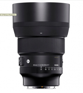 Sigma 85mm f/1.4 DG DN (A) Art - Obiectiv Foto Mirrorless Montura Sony E [1]