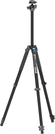 Sirui Carbon Fiber Tripod Kit L-224F + KS-10 – kit trepied foto compact fibră carbon cu cap ball head KS-10 low-gravity Arca-Swiss [14]
