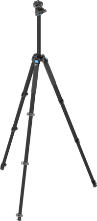 Sirui Carbon Fiber Tripod Kit L-224F + KS-10 – kit trepied foto compact fibră carbon cu cap ball head KS-10 low-gravity Arca-Swiss [12]