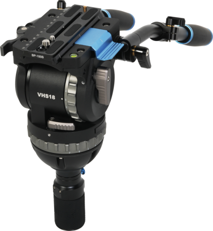 Sirui Pro Fluid Video Head VHS18 with 100mm Half Ball [12]