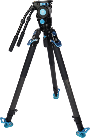 Sirui Videokit ST-124+VA-5 Trepied din carbon WPS cu cap video  Sirui Trepied din fibră de carbon cu 4 secțiuni Sirui ST124 și kit cap fluid VA-5 X - Trepied din carbon WPS cu cap video [30]