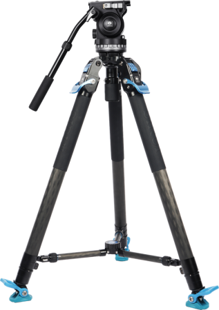 Kit Trepied Video Carbon Sirui SVT-75 Pro + Cap VHS10 [32]