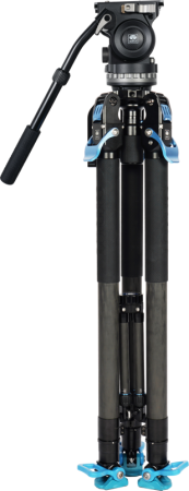 Kit Trepied Video Carbon Sirui SVT-75 Pro + Cap VHS10 [9]