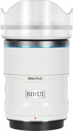 Obiective Mirorless - SIRUI AF 33mm f/1.2 Obiectiv Sniper APS-C - Obiectiv Mirrorless montura Sony E - WHITE