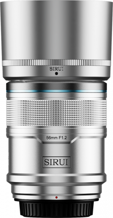 Obiective Mirorless - SIRUI Sniper Lens 56mm f/1.2 APS-C AF  - Obiectiv Mirrorless montura Sony E - SILVER