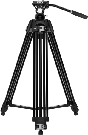 Sirui Video Tripod Kit EL-VT01 – kit trepied video aluminiu cu cap fluid bol 75mm side-loading quick release [5]