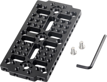 SmallRig 1681 Multi-purpose Cheese Plate - Placa de prindere pe partea superioara a camerei Blackmagic URSA Mini [26]