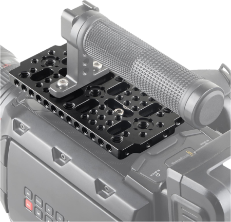 SmallRig 1681 Multi-purpose Cheese Plate - Placa de prindere pe partea superioara a camerei Blackmagic URSA Mini [29]