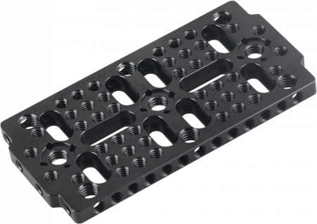 SmallRig 1681 Multi-purpose Cheese Plate - Placa de prindere pe partea superioara a camerei Blackmagic URSA Mini [10]