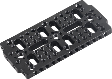 SmallRig 1681 Multi-purpose Cheese Plate - Placa de prindere pe partea superioara a camerei Blackmagic URSA Mini [30]