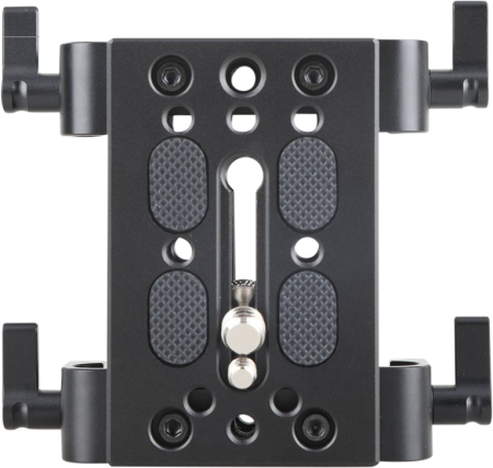 SmallRig 1798 Baseplate w/ Dual 15mm Rod Clamp - Placa de prindere cu cleme pentru slider [6]