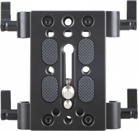 SmallRig 1798 Baseplate w/ Dual 15mm Rod Clamp - Placa de prindere cu cleme pentru slider [1]