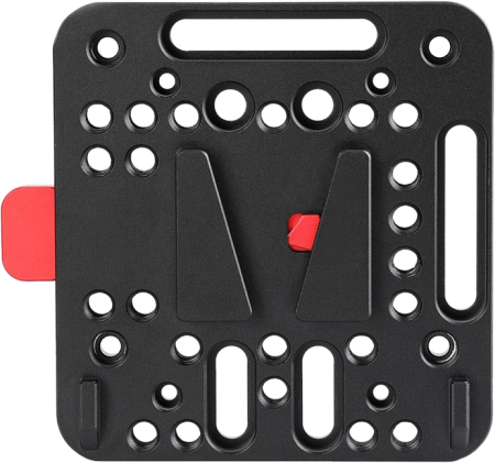 SmallRig 1846 V-Lock Assembly Kit - Placa de prindere in V pentru baterie externa pentru sisteme video complexe [18]