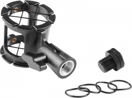 SmallRig 1859 Univ Mic Shock Mount Adpt - Holder microfon cu amortizor antisocuri si prindere pe patina [1]