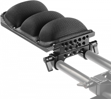 SmallRig 2077 Univ Shoulder Pad w/ 15mm RailBlock - Pernuta de umar pentru slider video [4]