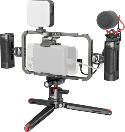 Smallrig 3384 All-in-One Video Kit For Smartphone Creators  - Kit suport smartphone ALL IN ONE [50]