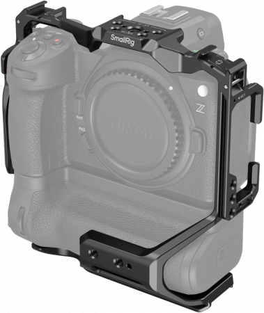 Carcase de tip Cage, pentru integrare in sisteme video complexe - SmallRig Camera Cage - Cușcă SmallRig 4524 pentru Nikon Z 6III cu mâner vertical MB-N14