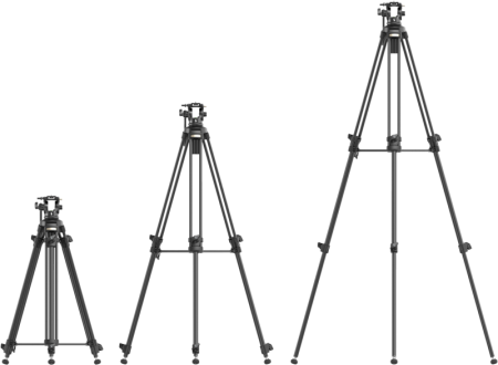 SmallRig 4684 Kit trepied video ușor AD-50 Lite - Trepied video din aluminiu [23]