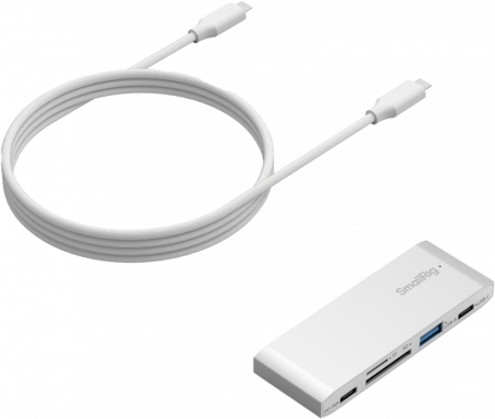 SmallRig 4746 5-in-1 Memory Card Reader for Travel Photography - Cititor de carduri de memorie 5 in 1  pentru fotografia de călătorie [1]