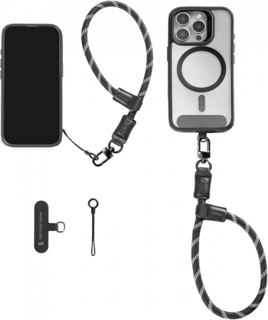 Accesorii diverse - SmallRig 4990 FilMov Phone Wrist Strap Black - Curea de Incheietura pentru telefoane mobile - BLACK