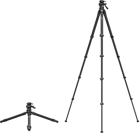 SmallRig 5028 Portable Carbon Fiber Travel Tripod Kit - Kit Trepied Portabil pentru Calatorii [7]