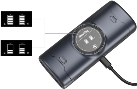 SmallRig 5106 Portable Charger Case pentru NP-FZ100 Camera Batteries [13]