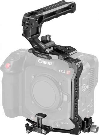 Carcase de tip Cage, pentru integrare in sisteme video complexe - SmallRig 5136 Cage Kit for Canon EOS C80 - SmallRig 5136 Kit cage pentru Canon EOS C80