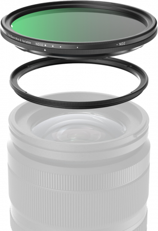 SmallRig 5170 Attachable 67mm VND Filter ND2-ND32 (1-5 Stop) & 1/4 Effect Black Mist Filter - SmallRig 5170 Filtru VND atașabil 67mm ND2-ND32 (1-5 Stop) și filtru de ceață neagră cu efect 1/4 [4]