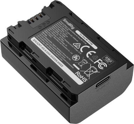 SmallRig 5297 USB-C Camera Battery with Power Display for Sony NP-FZ100 [6]