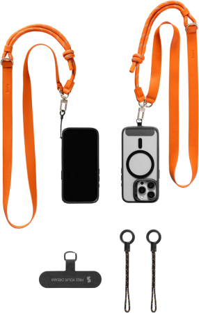 SmallRig 5300 FilMov Phone Shoulder Strap Orange - Curea de umar pentru telefoane mobile - ORANGE [35]