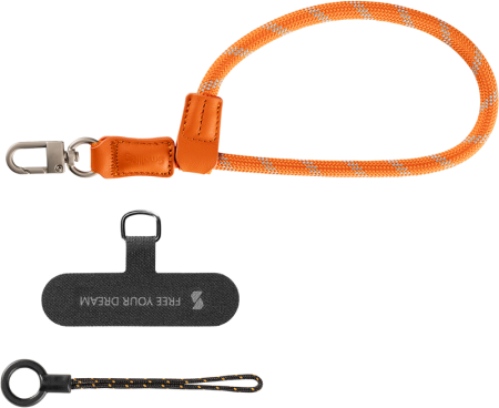 SmallRig 5302 FilMov Phone Wrist Strap Orange  - Curea de Incheietura pentru telefoane mobile - ORANGE [18]