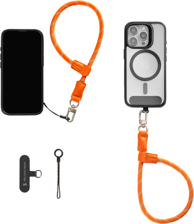 SmallRig 5302 FilMov Phone Wrist Strap Orange  - Curea de Incheietura pentru telefoane mobile - ORANGE [16]