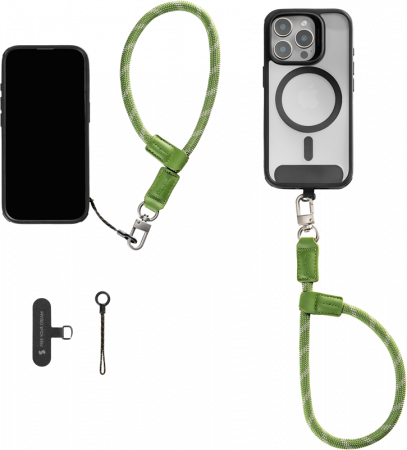 Accesorii diverse - SmallRig 5303 FilMov Phone Wrist Strap Green   - Curea de Incheietura pentru telefoane mobile - GREEN