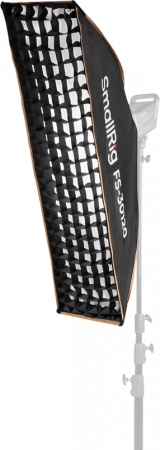 Studio/Lumini si accesorii - SmallRig 5370 Softbox Strip FS-30120 Quick-Setup Folding - Softbox 30 x 120 cm cu deschidere rapida si montura Bowens