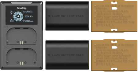 SmallRig 5409 Kit Baterie tip Replace si Incarcator pentru Canon LP-E6P [9]