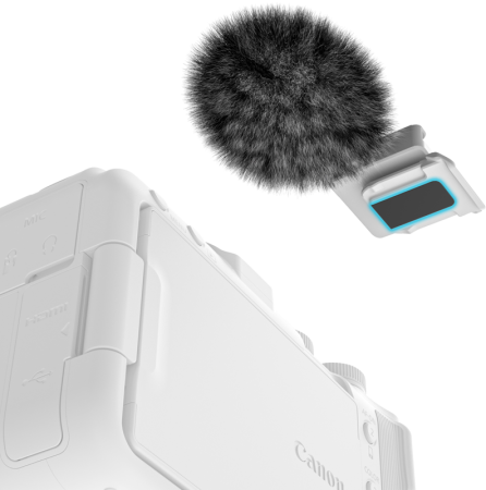 SmallRig 5434 Furry Windscreen Kit for Canon EOS R50 V (2pcs) - Sistem de atenuare a zgomotului pentru EOS R50 (doua bucati) [18]