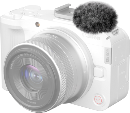 SmallRig 5434 Furry Windscreen Kit for Canon EOS R50 V (2pcs) - Sistem de atenuare a zgomotului pentru EOS R50 (doua bucati) [5]