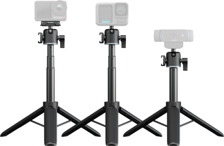 SmallRig 5435 - Trepied tip Grip pentru camere de acțiune - Trepied si Selfie Stick 2-in-1 [3]