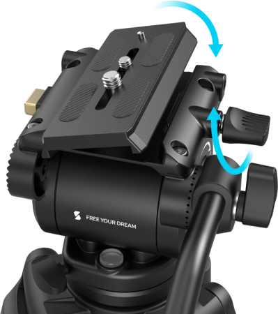 SmallRig 5441 AD14 Trepied de fibra de carbon, pentru sarcini mari [3]