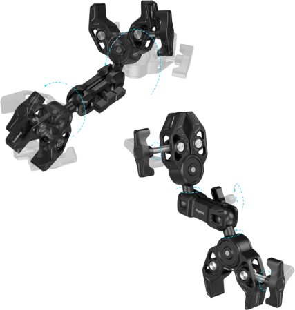 SmallRig 5459 Kit prindere camere de actiune pe bicicleta [2]